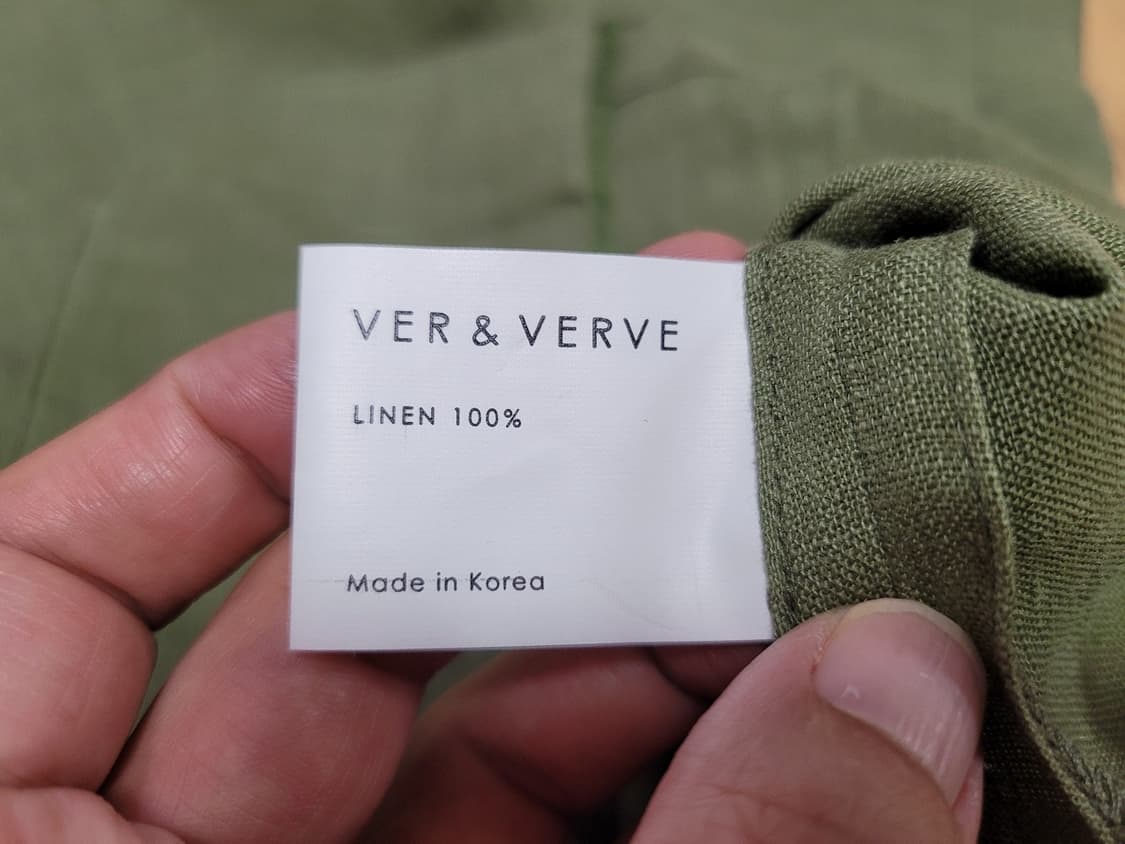 버앤버브(VER&VERVE) 린넨자켓 55-66  상품이미지6