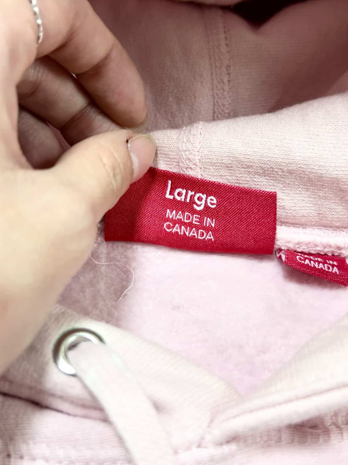 슈프림 17FW 센터피스 뮤트핑크 후드 상품이미지9