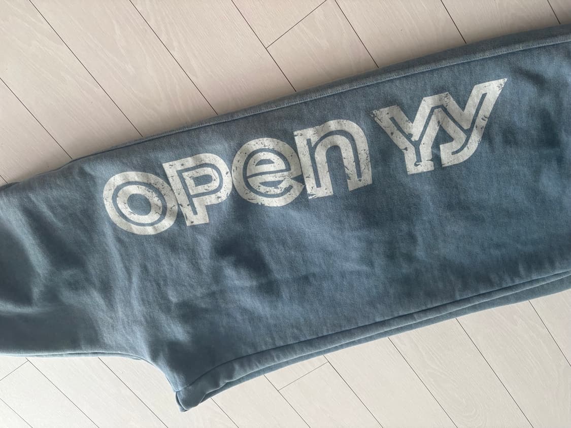 OPEN YY (오픈와이와이) YY WIDE SWEATPANTS 윈터 상품이미지3