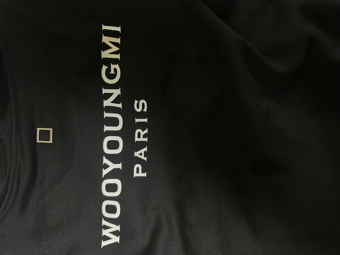 우영미 백로고 후드티 48 상품이미지3