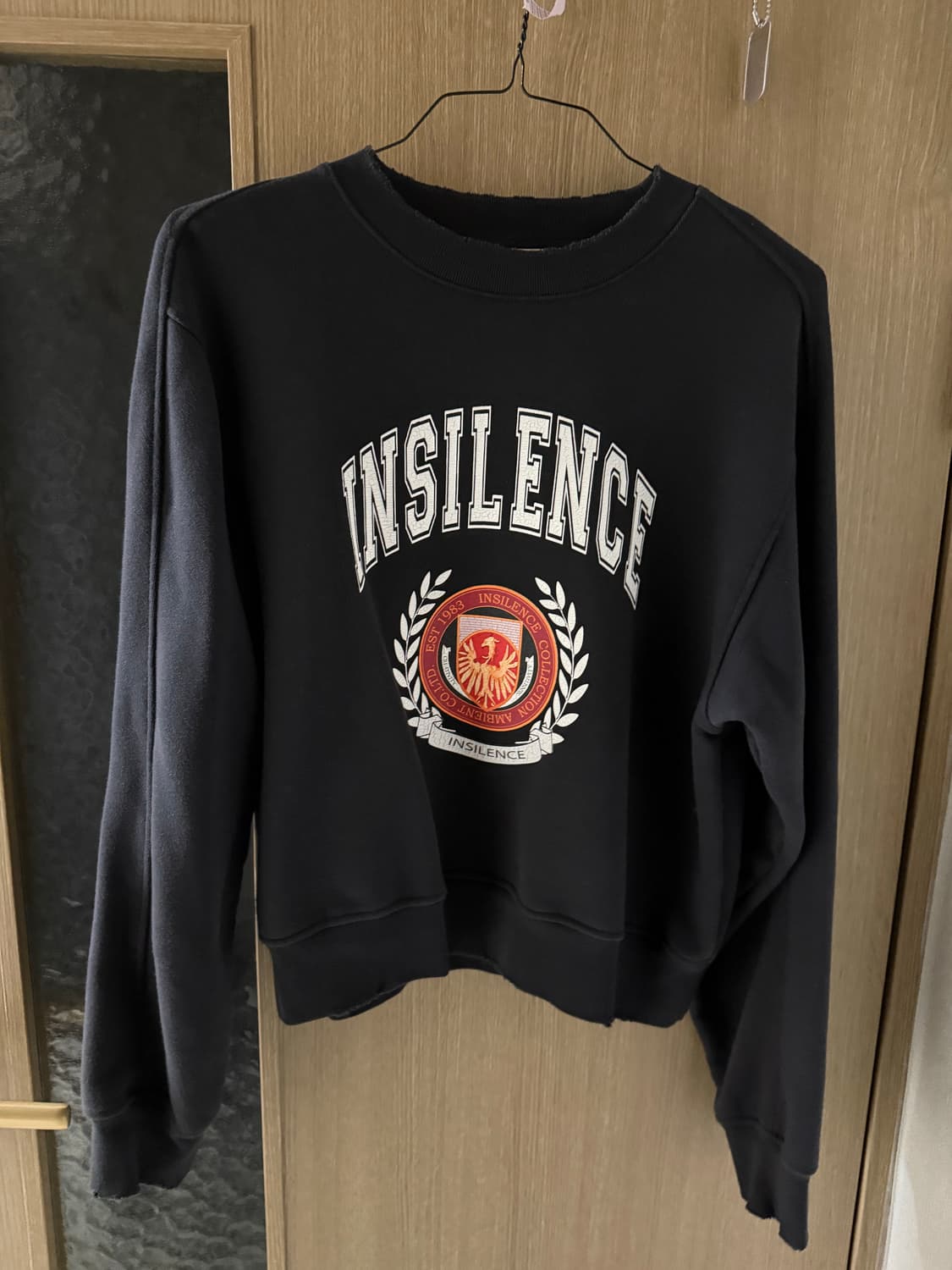 인사일런스 우먼 맨투맨 M 상품이미지2