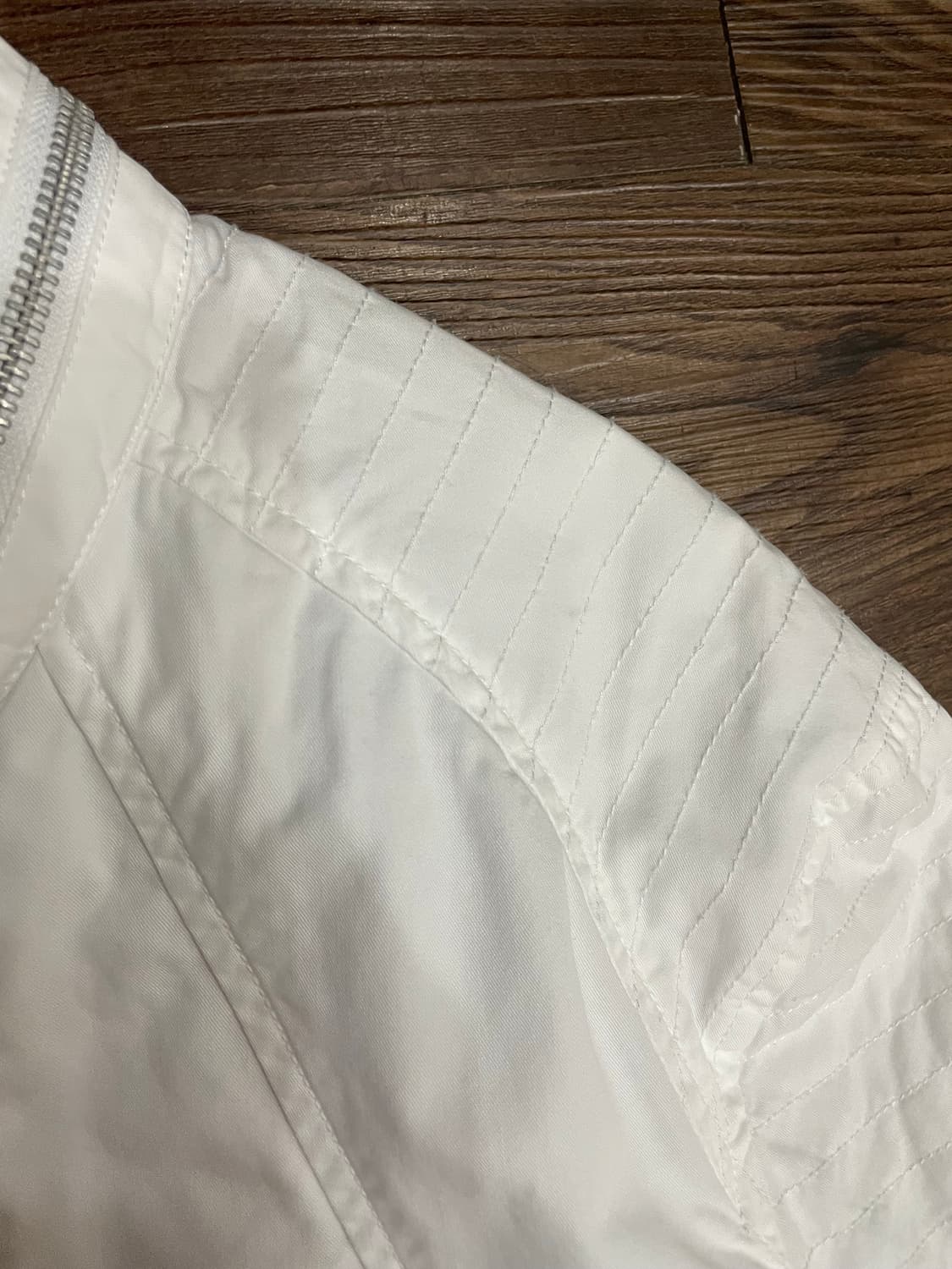 아르마니 익스체인지 화이트 라이더 자켓 상품이미지6