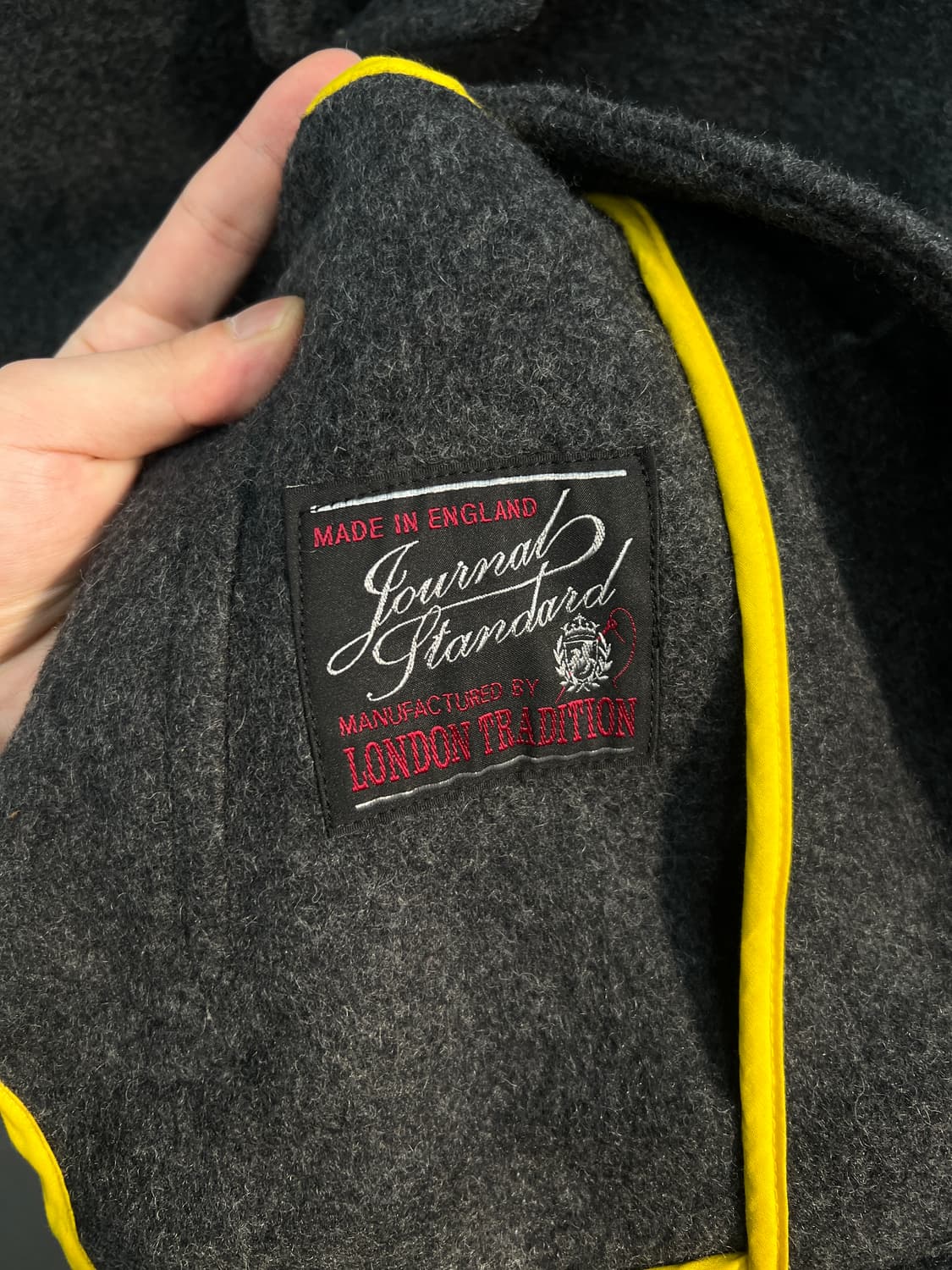 런던 트레디션 저널스탠다드 별주 울 코트 상품이미지5