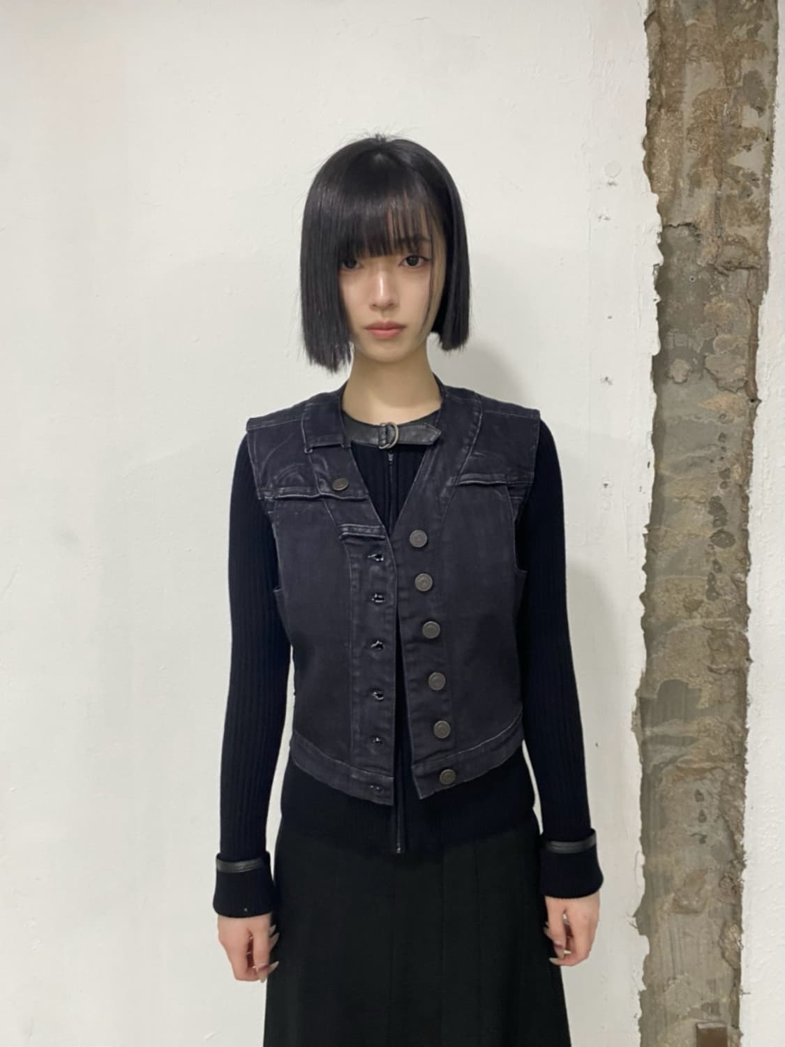 알렉산더 맥퀸 데님 베스트 상품이미지1