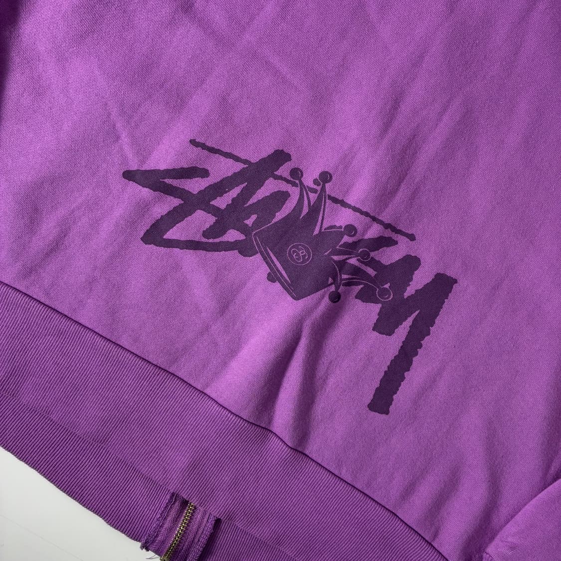 Stussy  스투시 00,s 프린팅 후드집업 상품이미지5