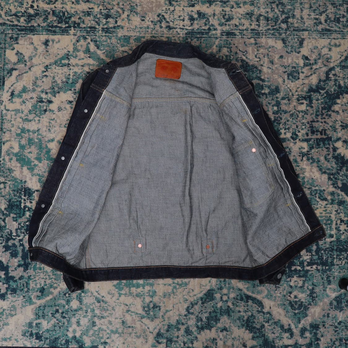 Fullcount 풀카운트 1세대 2743 데님 자켓 지쟌 40 상품이미지4