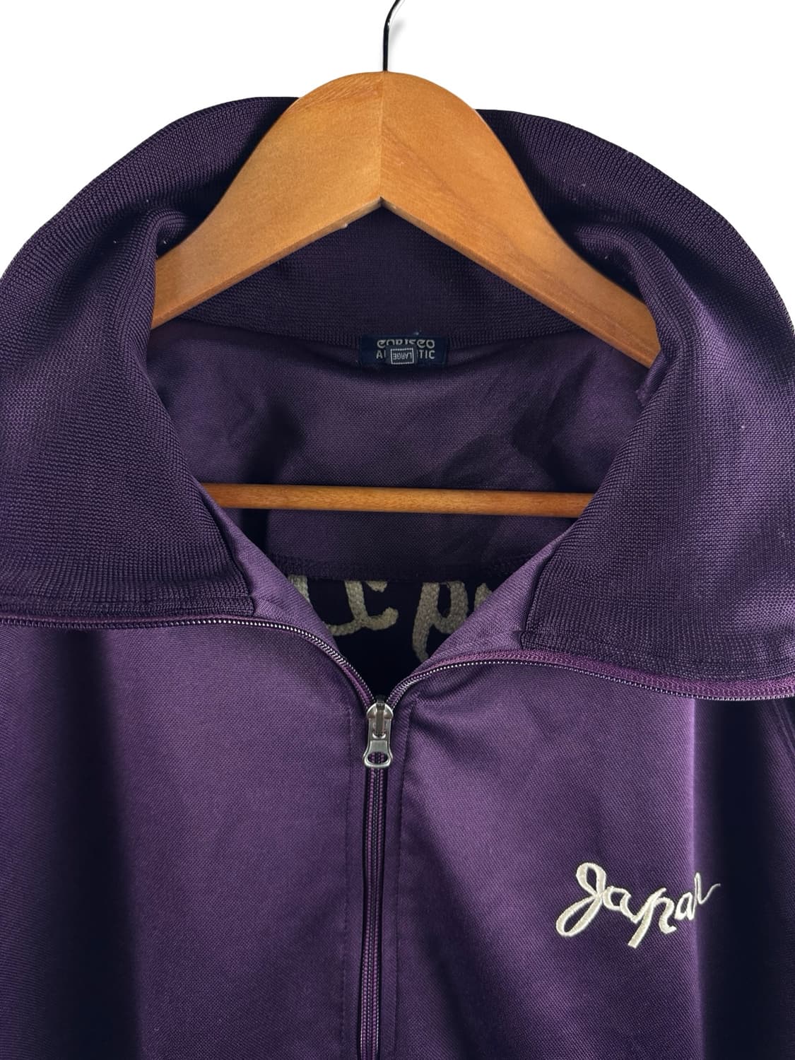 JPN 토요맛 자수 퍼플 트랙탑져지2845 상품이미지3