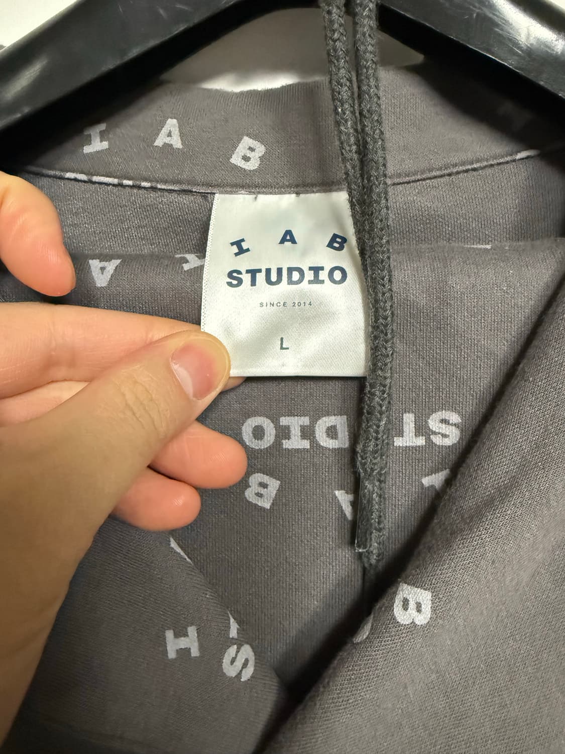 [L] 아이앱 파자마 차콜 세트 상품이미지2