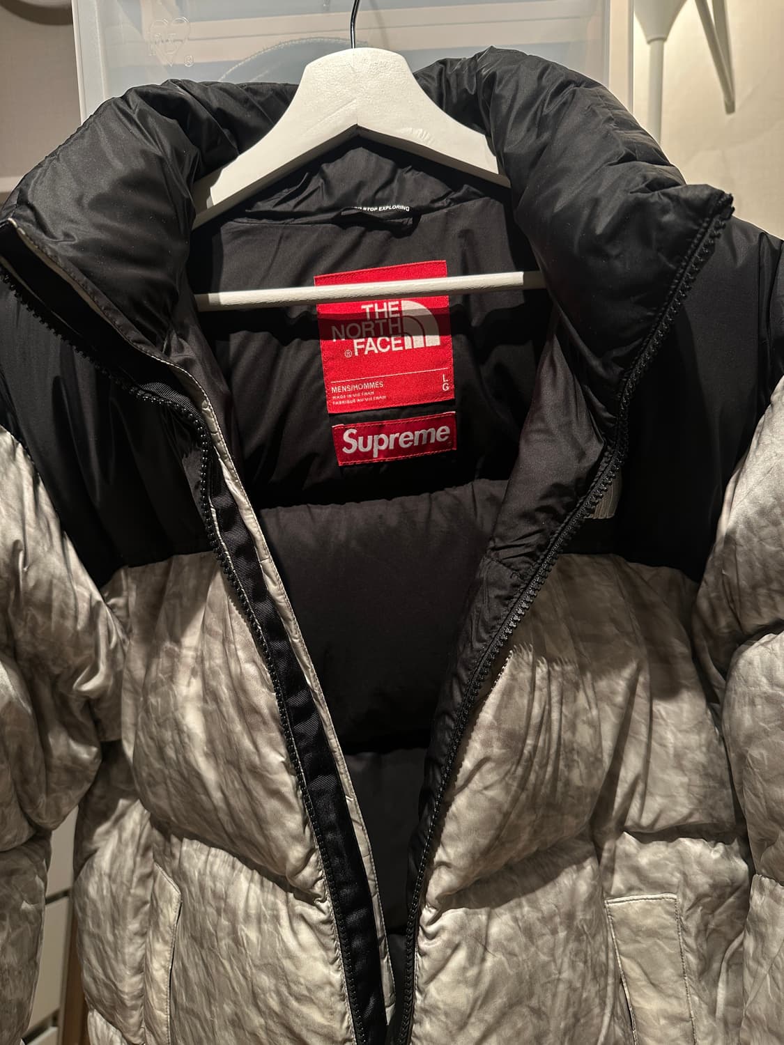 Supreme x 노스페이스 페이퍼 눕시 패딩 L 상품이미지3