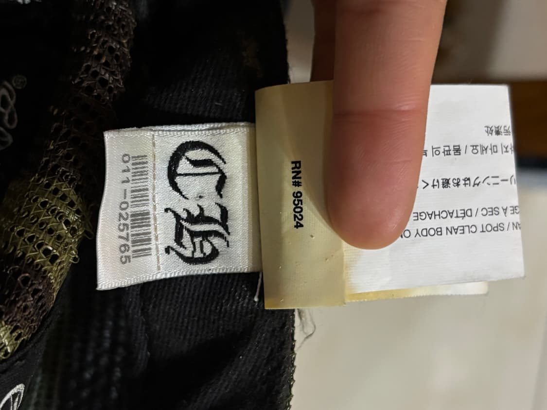 00s Chrome Hearts 크롬하츠 ch로고 카모 레이어드 메쉬캡 상품이미지8