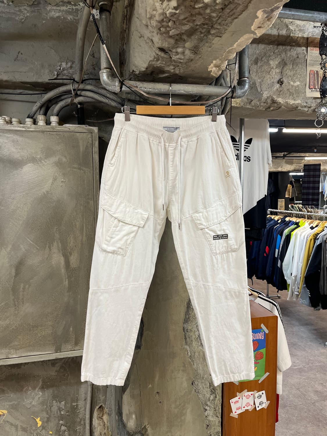마크앤로나 조거 팬츠 화이트 M #csz2634 상품이미지1