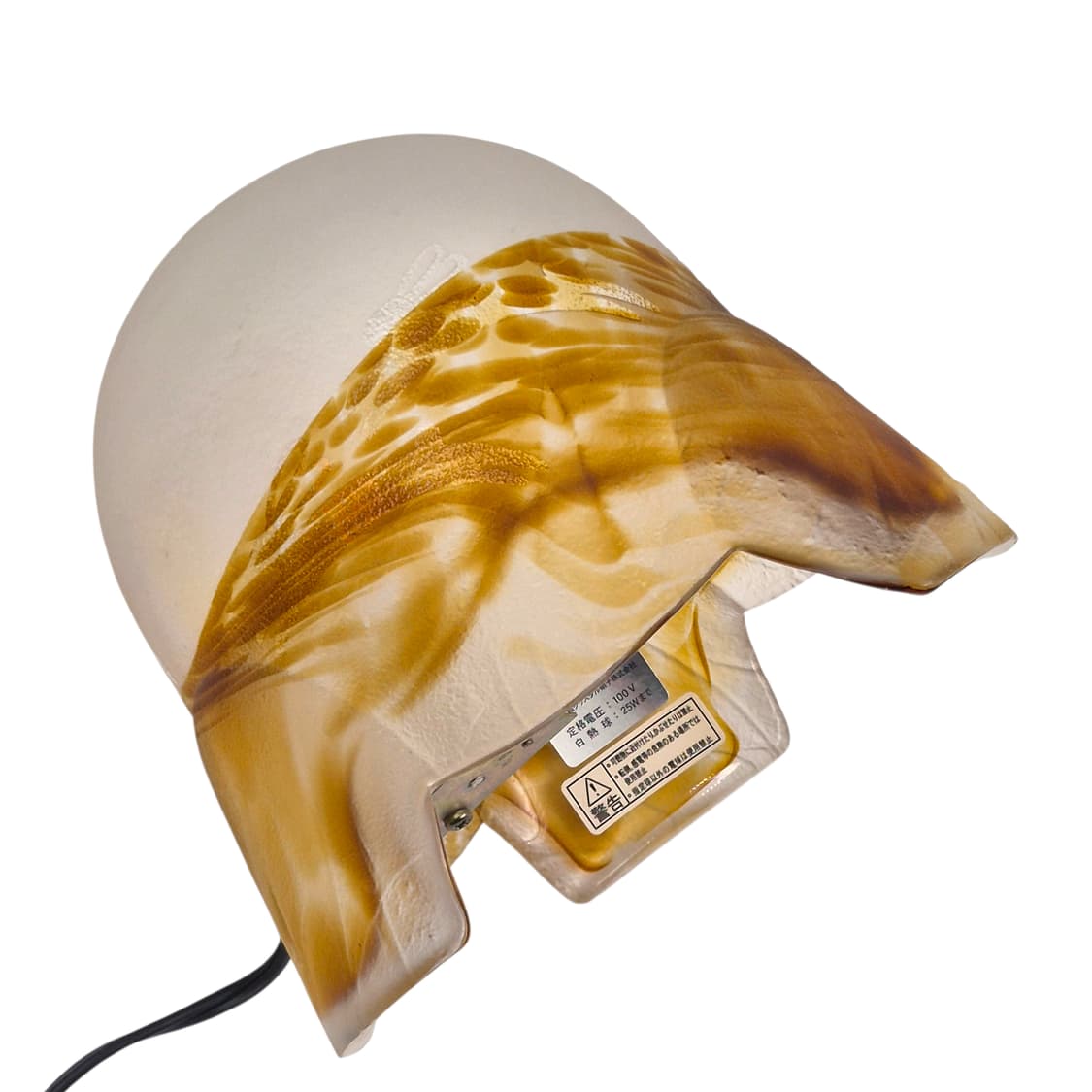 80s 츠키요노 스튜디오 불투명 달 토끼 카빙 램프 상품이미지6