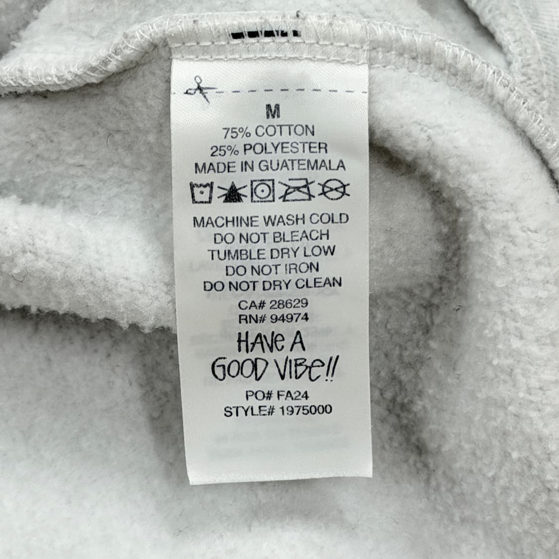 스투시 베이직 빅로고 기모 후드집업 자켓 애쉬 헤더그레이 M 상품이미지7