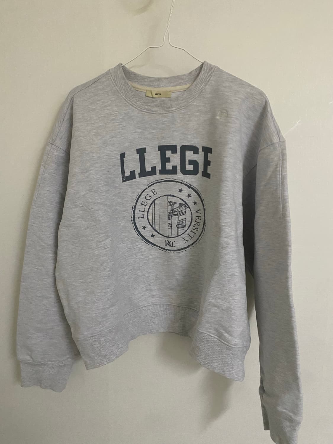 렉토 남성 맨투맨 상품이미지1