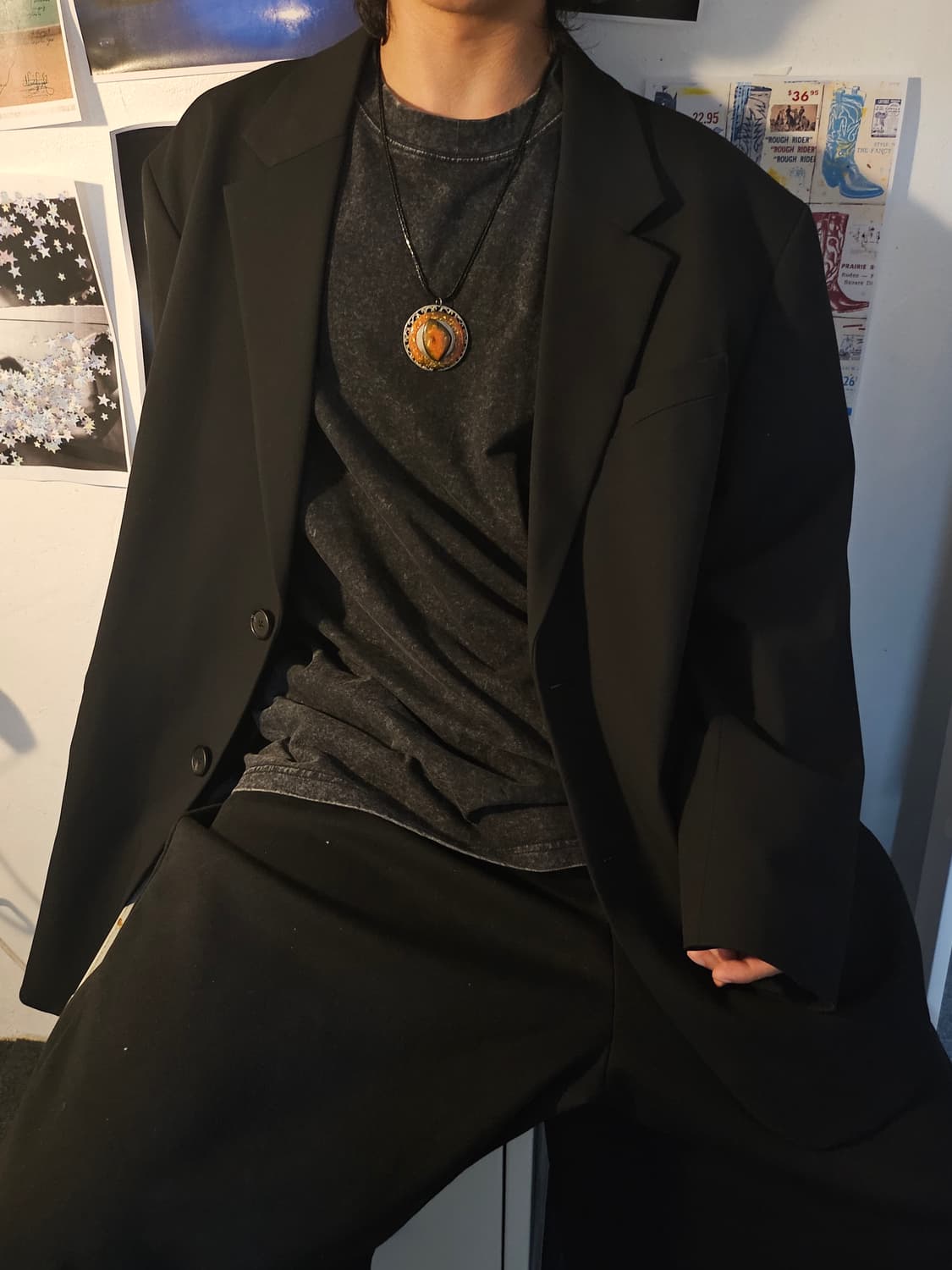 [Vintage] Eye stone Necklace 상품이미지5