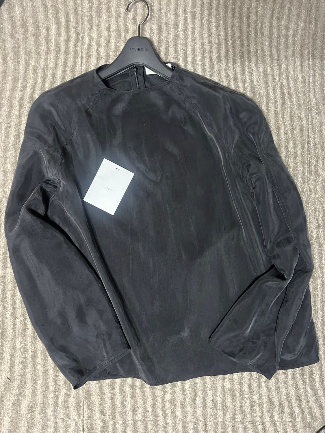 아모멘토 26SS 큐프라 탑 상품이미지1