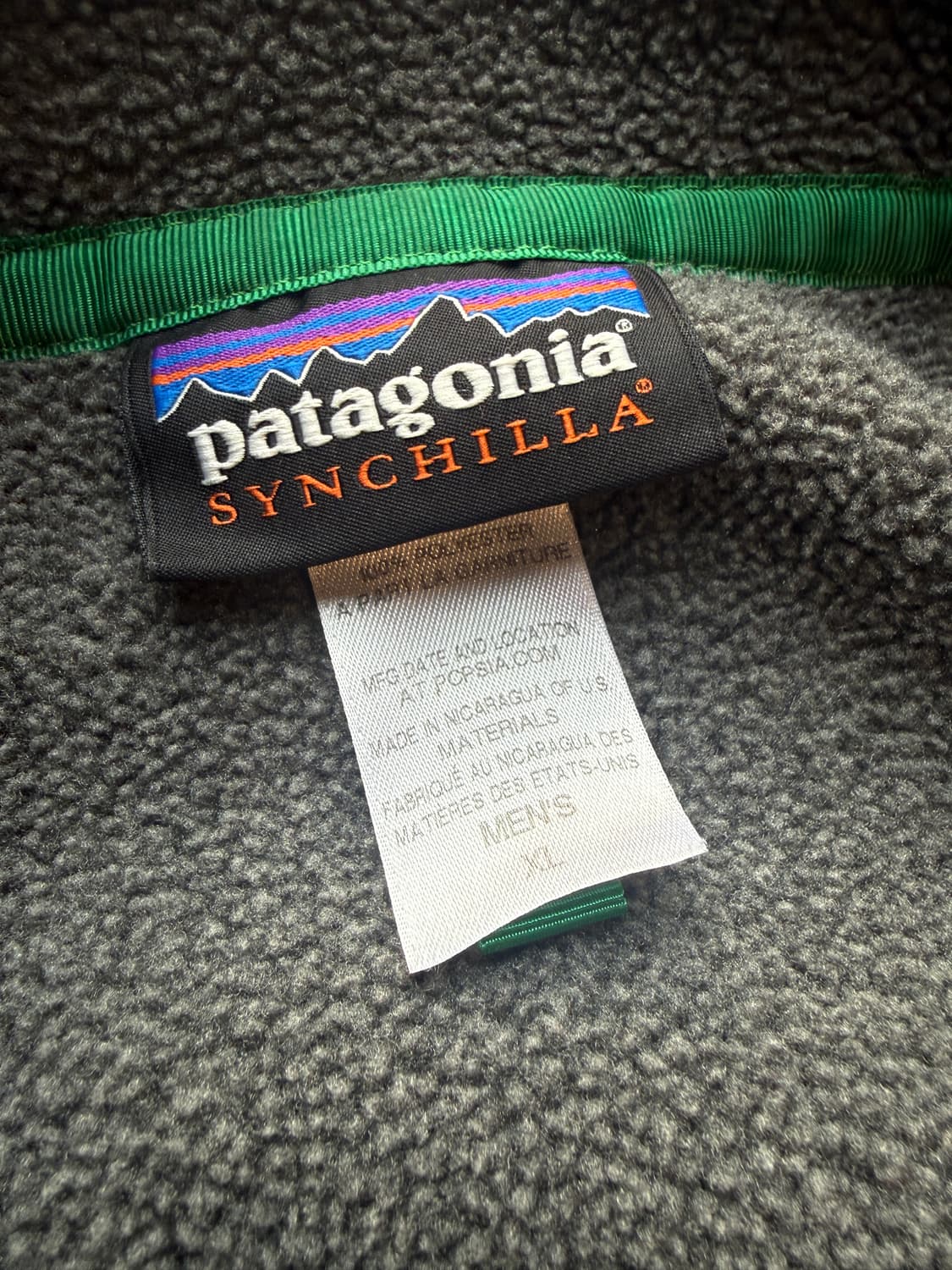 파타고니아 헤비웨이트 신칠라 니켈블루 XL(2XL) 상품이미지8