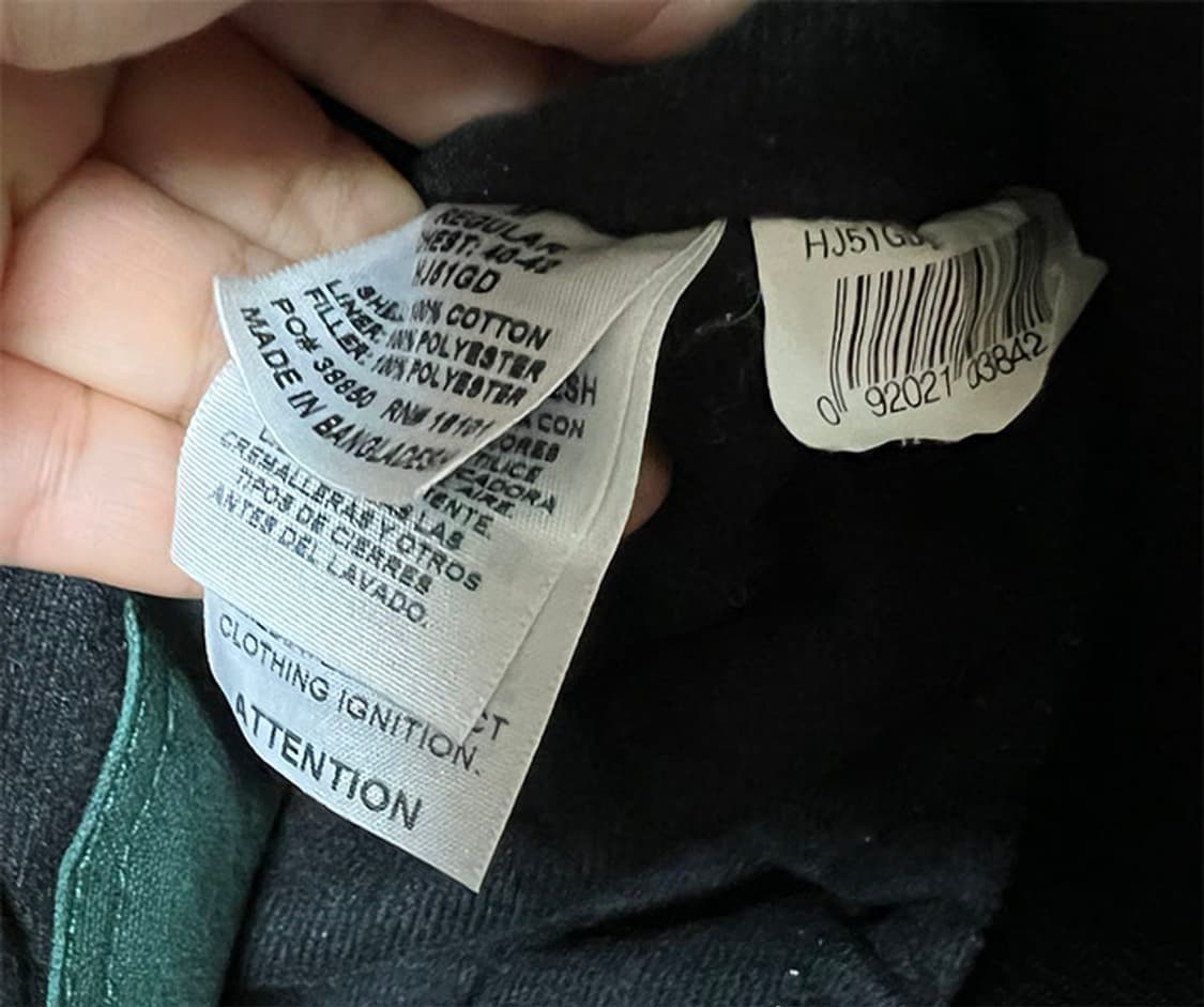 BERNE 베른 남자 워크자켓 후드 겨울 누빔 캐주얼 M 95 상품이미지6