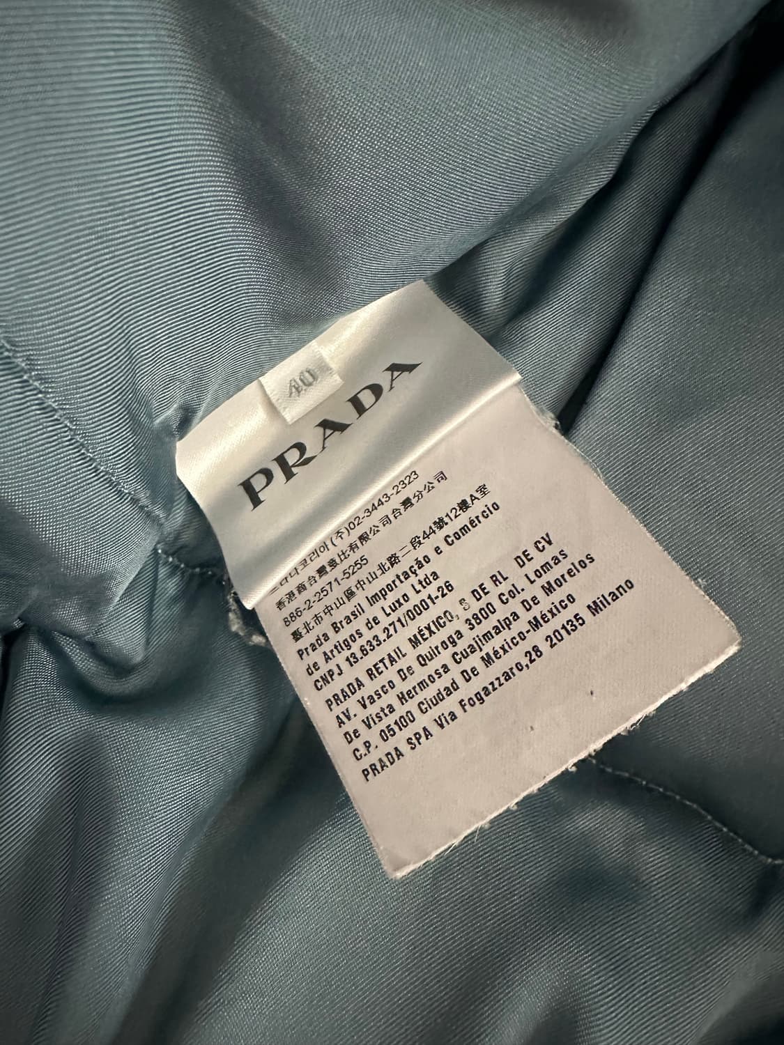 프라다 다운 숏패딩 상품이미지9