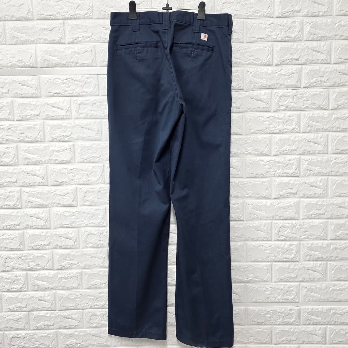 택포) 32인치 칼하트 네이비 작업 바지  상품이미지4