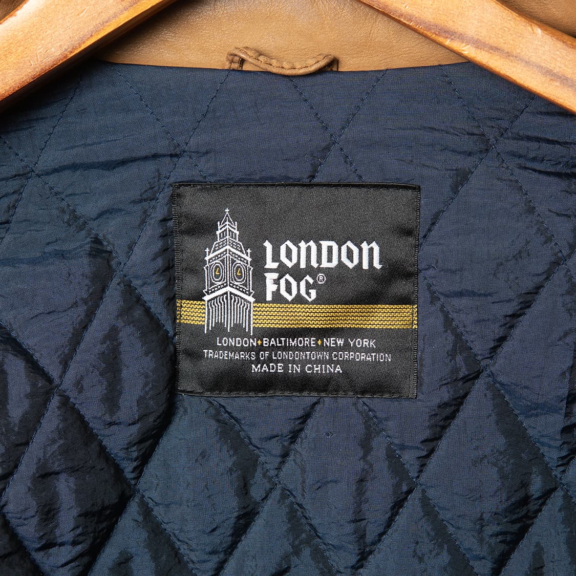 [115] 90s~ 런던포그 LONDON FOG 레더 봄버자켓 상품이미지8