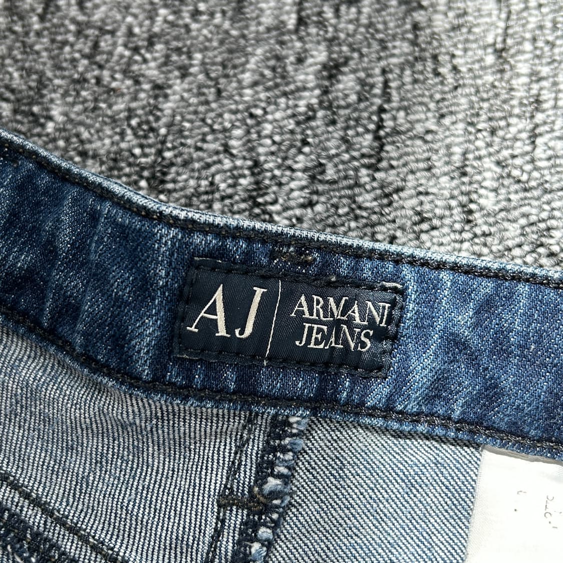 아르마니 진스 세미부츠컷 데님 팬츠 상품이미지6