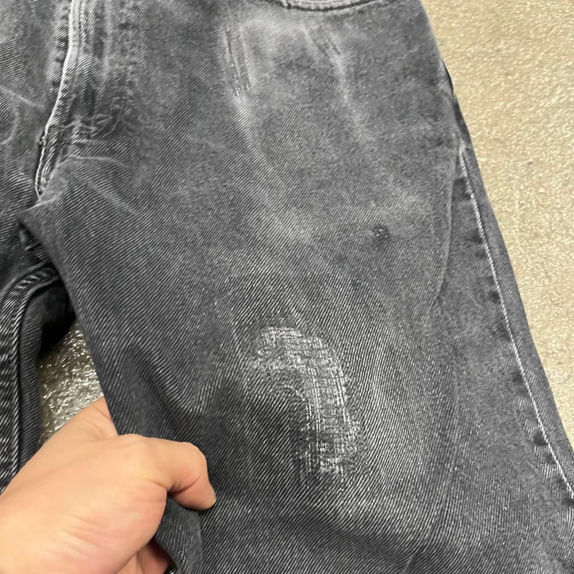 00s 리바이스550 블랙진 (34“) 상품이미지3