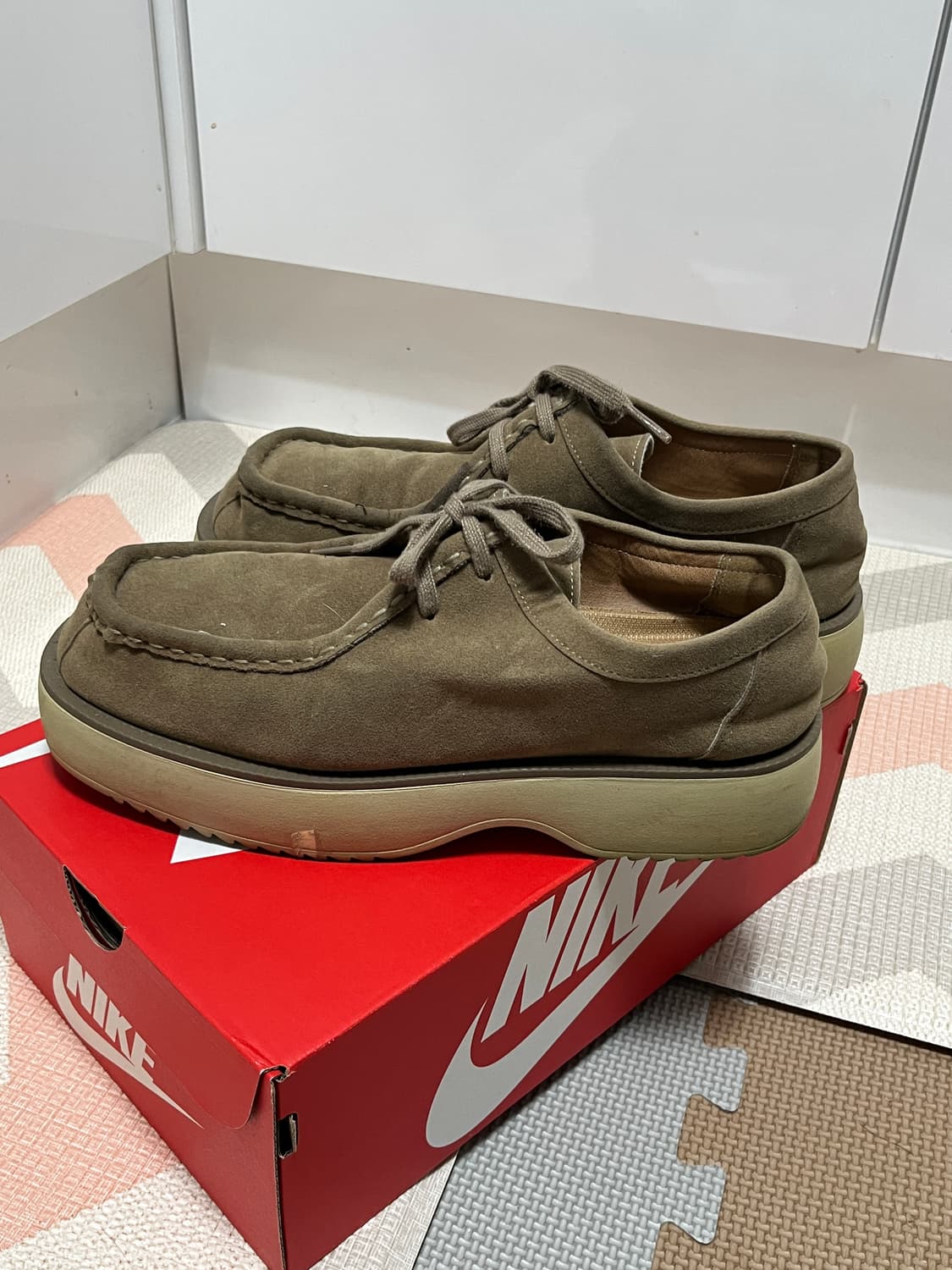 위더로드 스웨이드 모카신 더비슈즈 270 상품이미지3