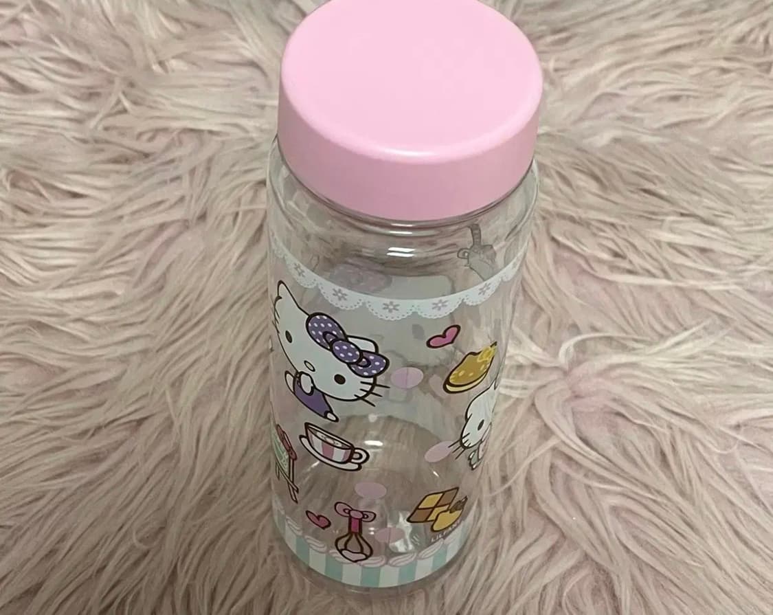 고전 키티 물병 스위츠 메이드 고전키티 텀블러 물통 산리오 디저트 키티 상품이미지3