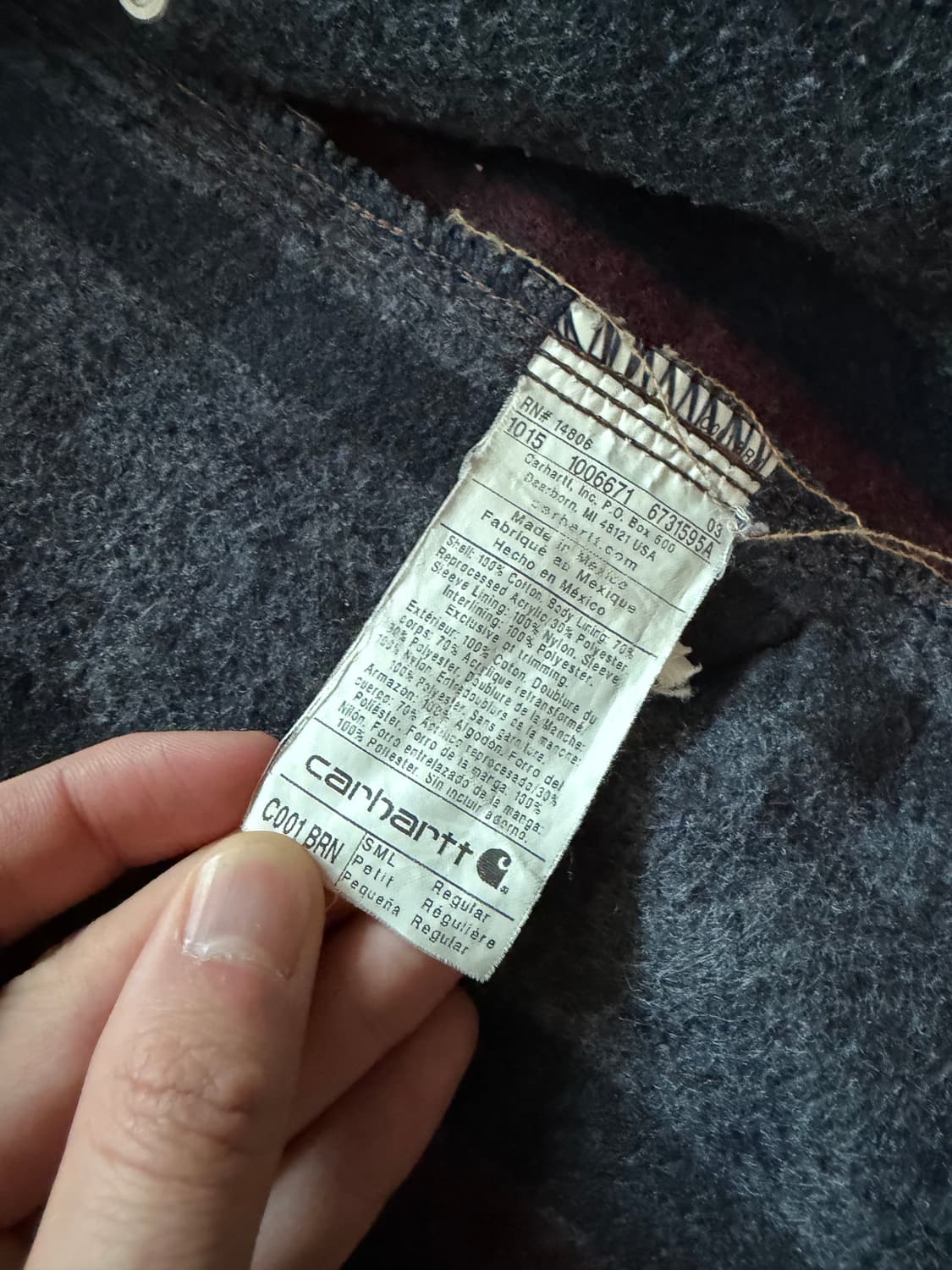 [S] 칼하트미시건 초어 자켓 상품이미지4