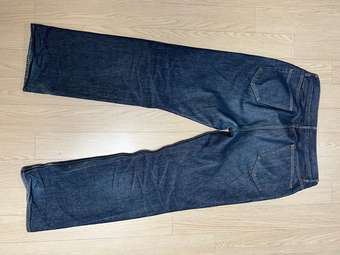 Auralee 하드 트위스트 데님 인디고 상품이미지2