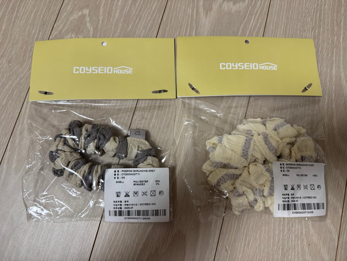 코이세이오 COYSEIO 스크런치 상품이미지4