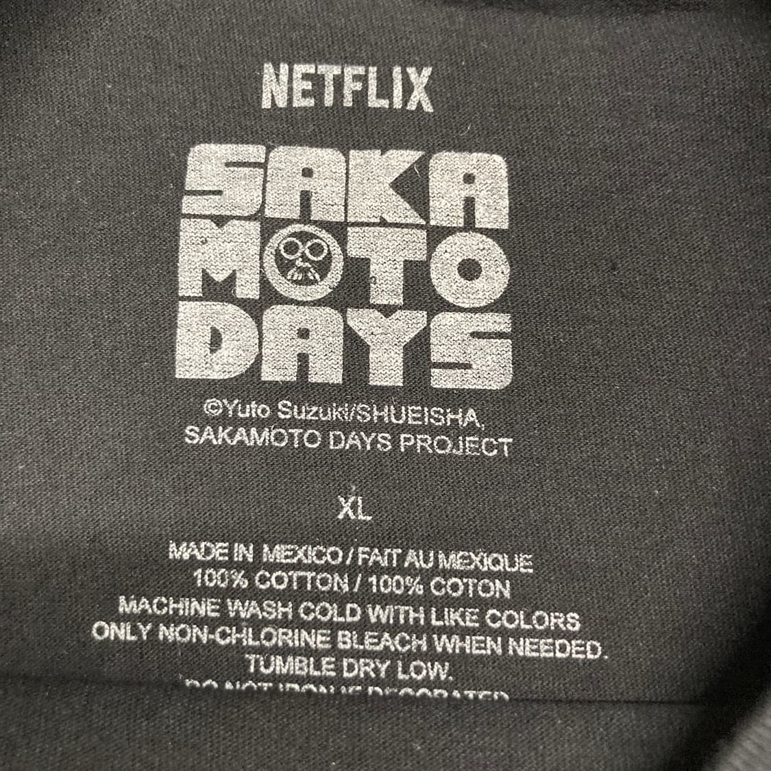 사카모토데이즈 오피셜 애니메이션 티셔츠 상품이미지5