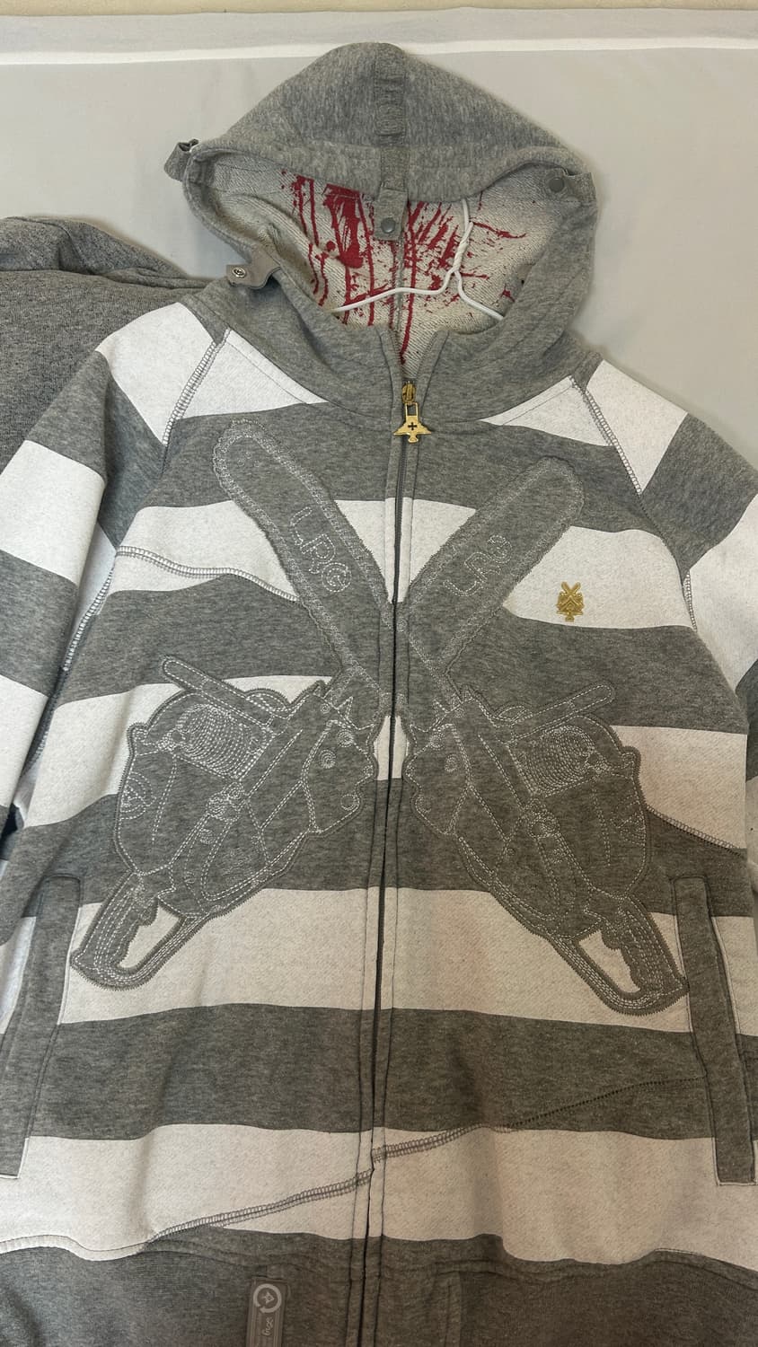 lrg 전기톱 피 후드집업 상품이미지2