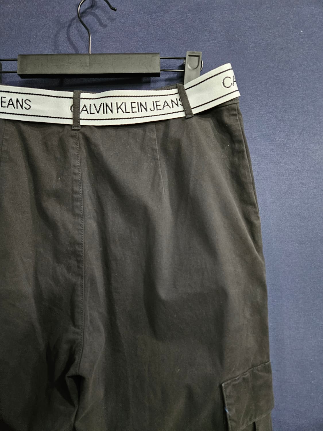 캘빈클라인 진스 블랙차콜 남성 허리 29~30 카고 조거팬츠  상품이미지8