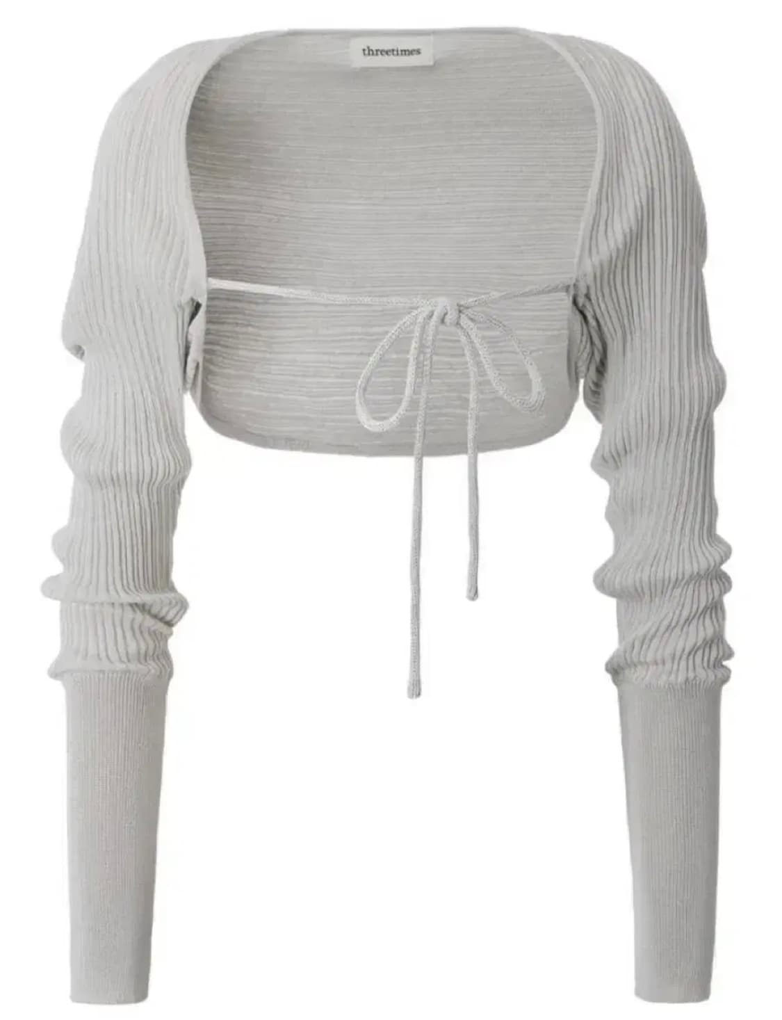 (새제품) 쓰리타임즈 릿볼레로 그레이 상품이미지1