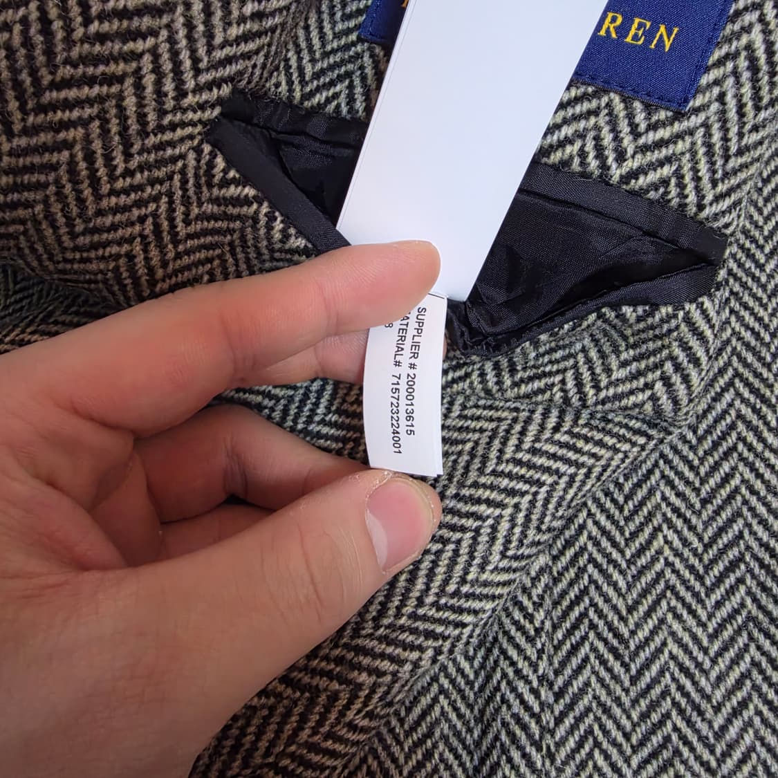 폴로 포르트갈메이드 헤링본자켓 42R 상품이미지6