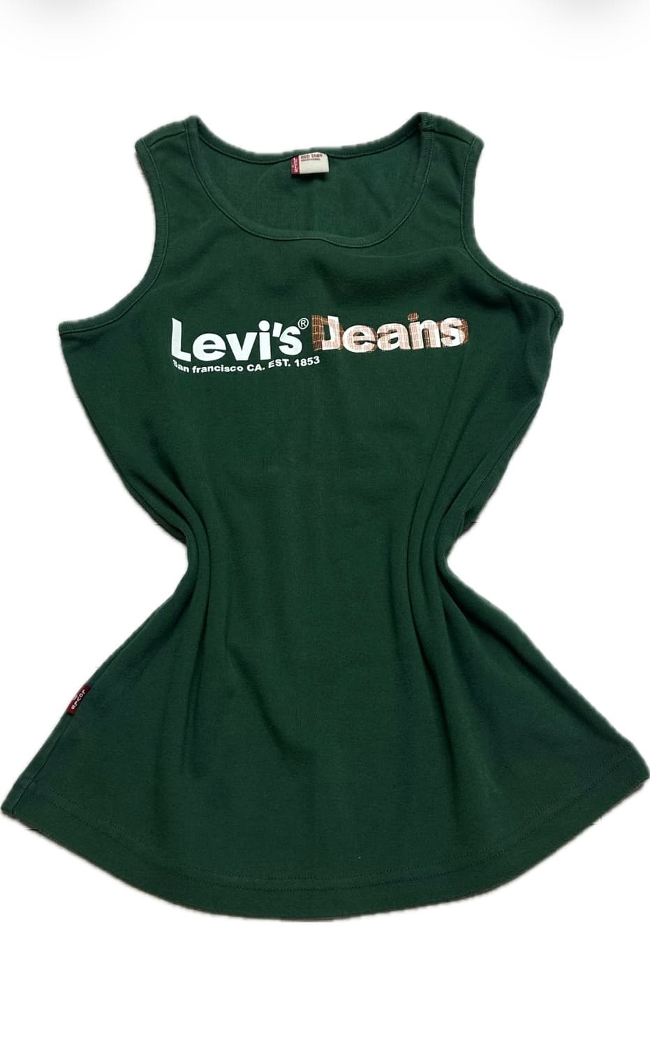 Y2K Levi’s 로고 슬림핏 나시탑 상품이미지1