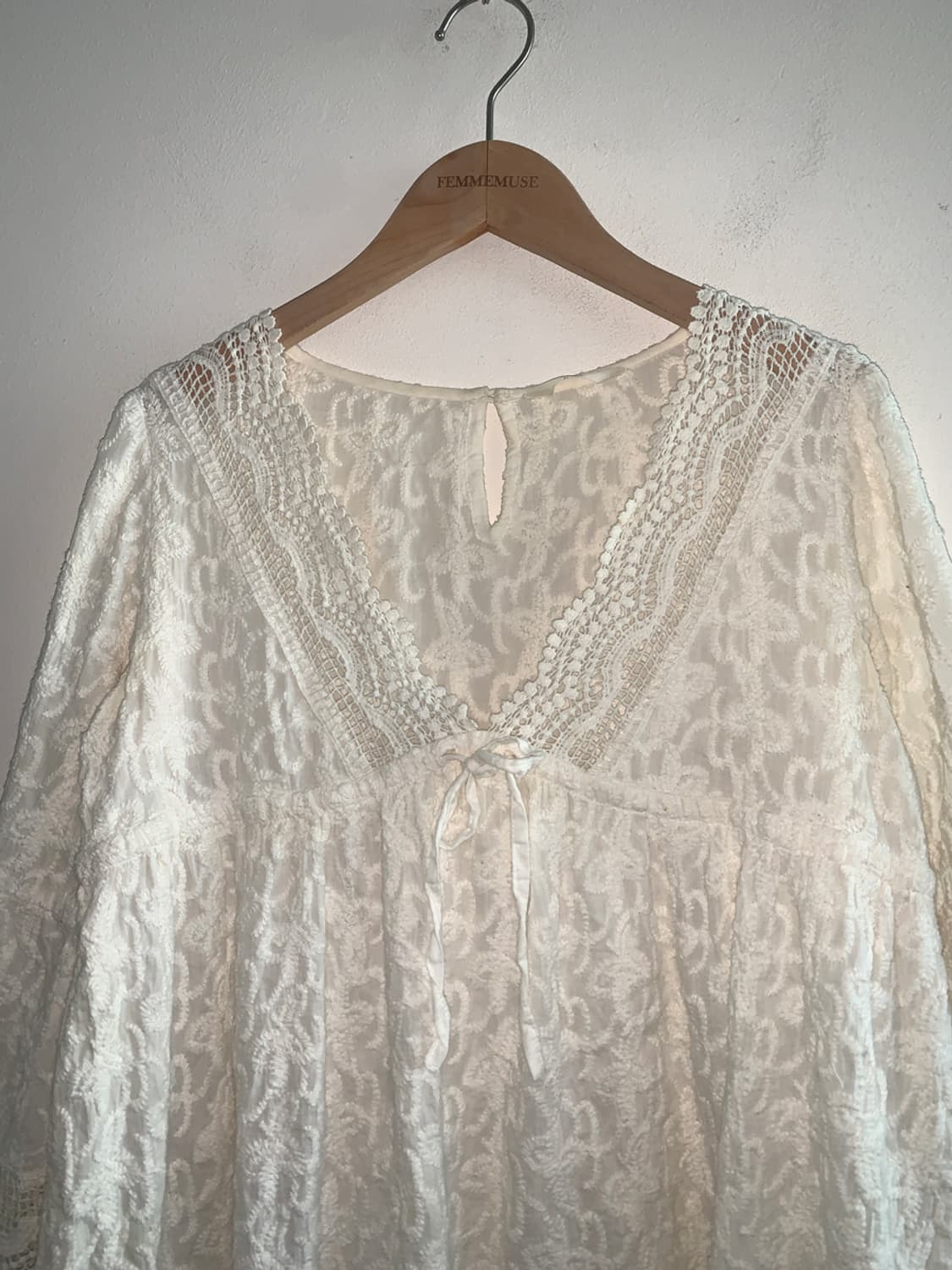 Aoi lace v top dress 상품이미지2