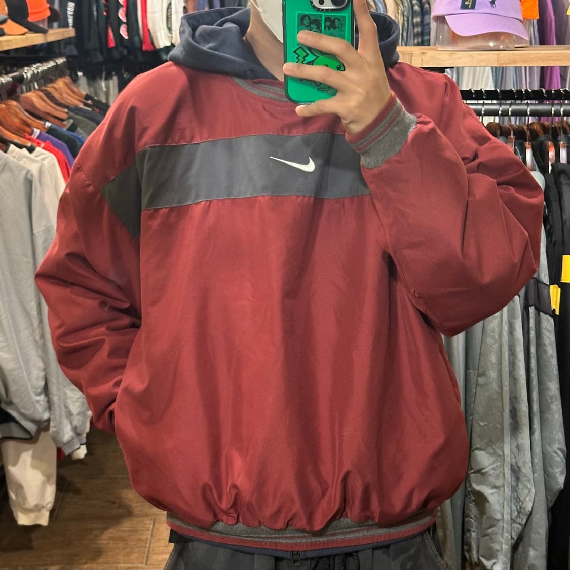 [HI] 나이키 웜업 버건디 상품이미지1