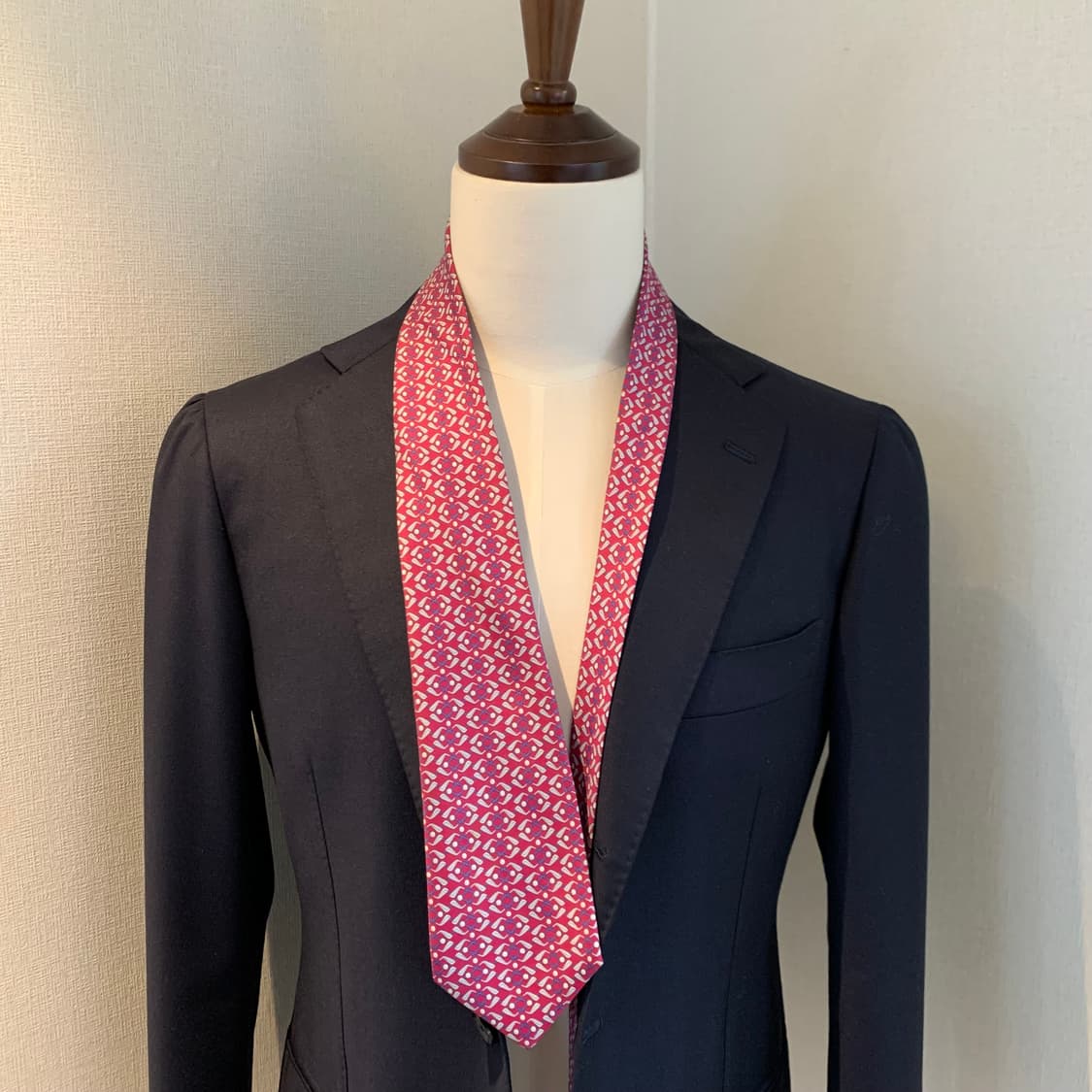 에르메스(HERMES) 명품 프랑스 100실크 결혼식넥타이 A등급 상품이미지1