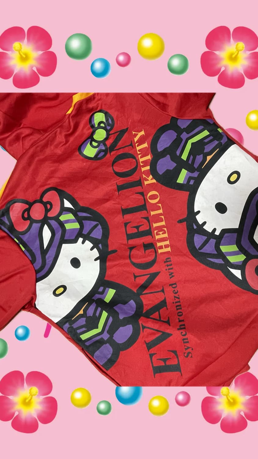 Hellokitty x evangelion track jersey 상품이미지6