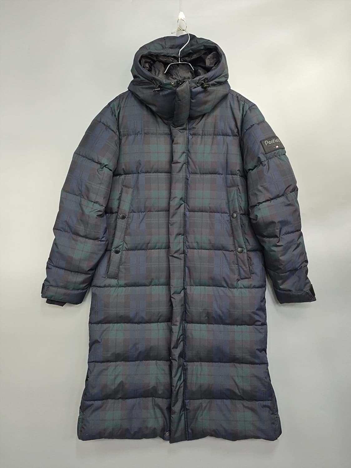 펜필드(Penfield) 블랙워치 체크 롱패딩 L 상품이미지1