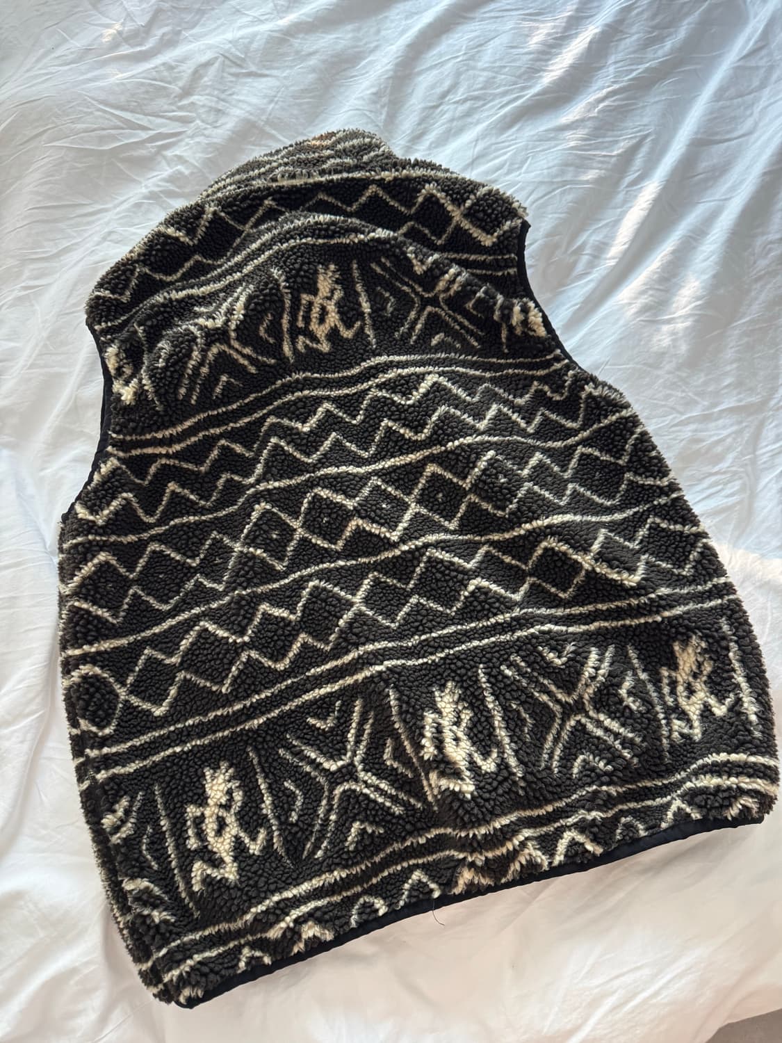 디네댓x그라미치 후리스 베스트 XL 상품이미지5