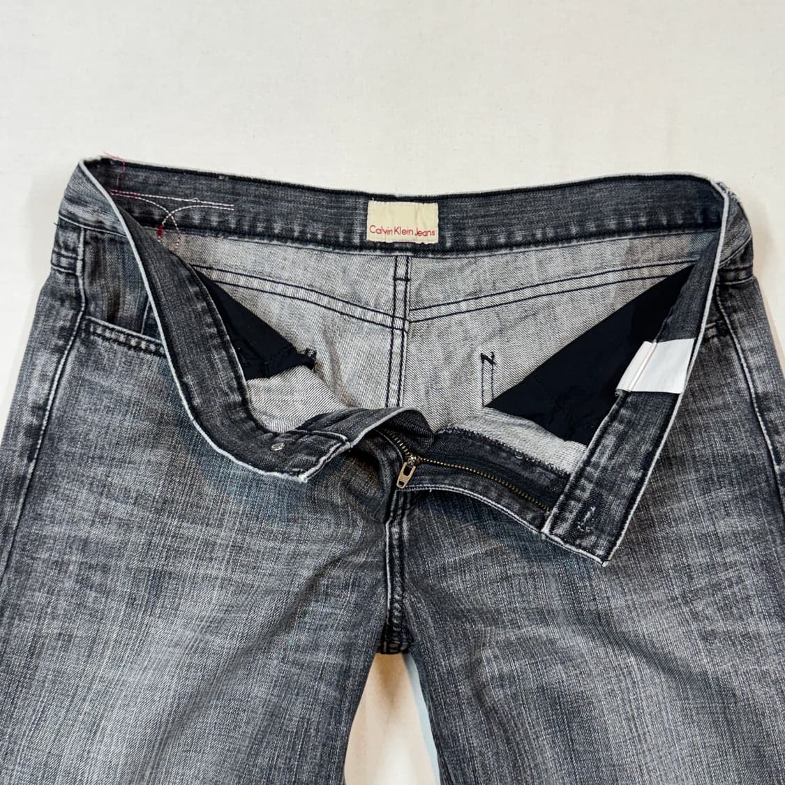35inch) 캘빈클라인 CK 그레이 데님 청바지 상품이미지6