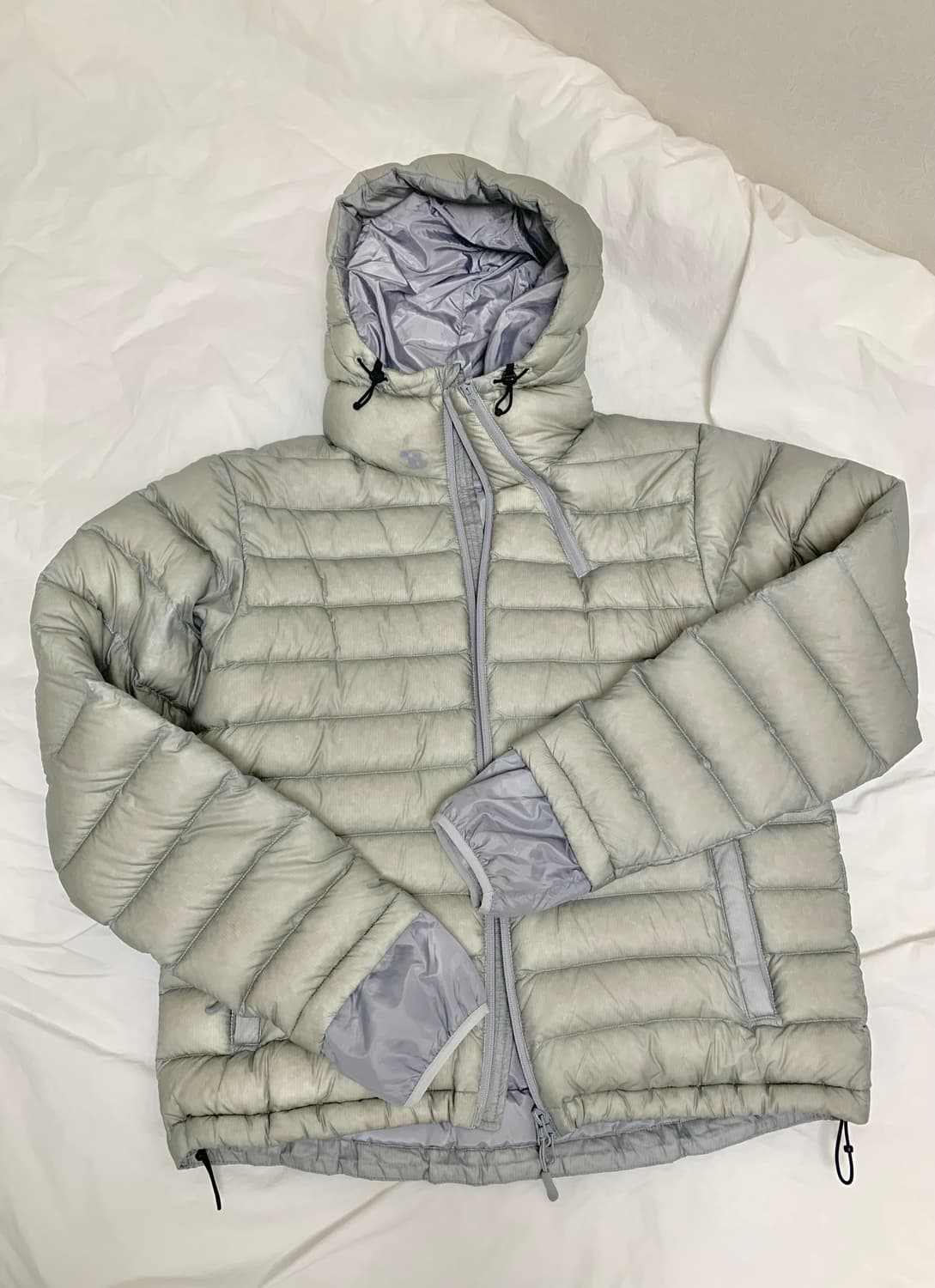 산산기어 서픽스 푸퍼 자켓 그레이 1사이즈 상품이미지1