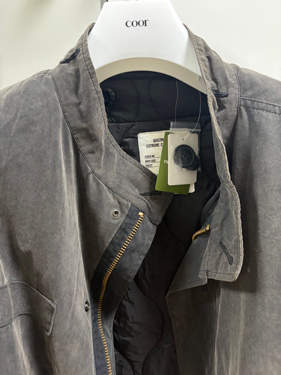 m)프릭스스토어 m65 페이디드 숏파카 내피세트 상품이미지2