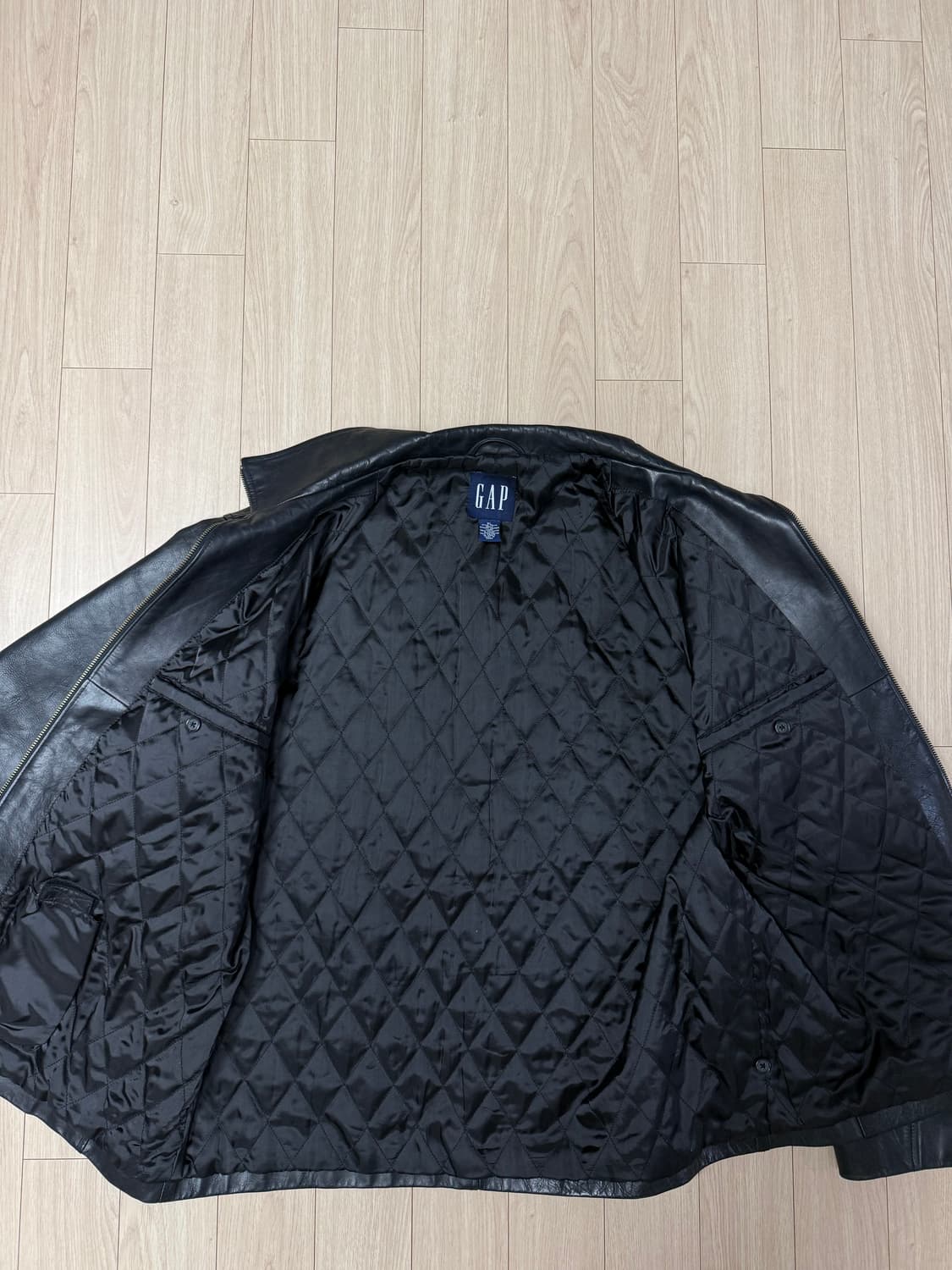 90s 올드갭 gap 레더자켓  상품이미지2