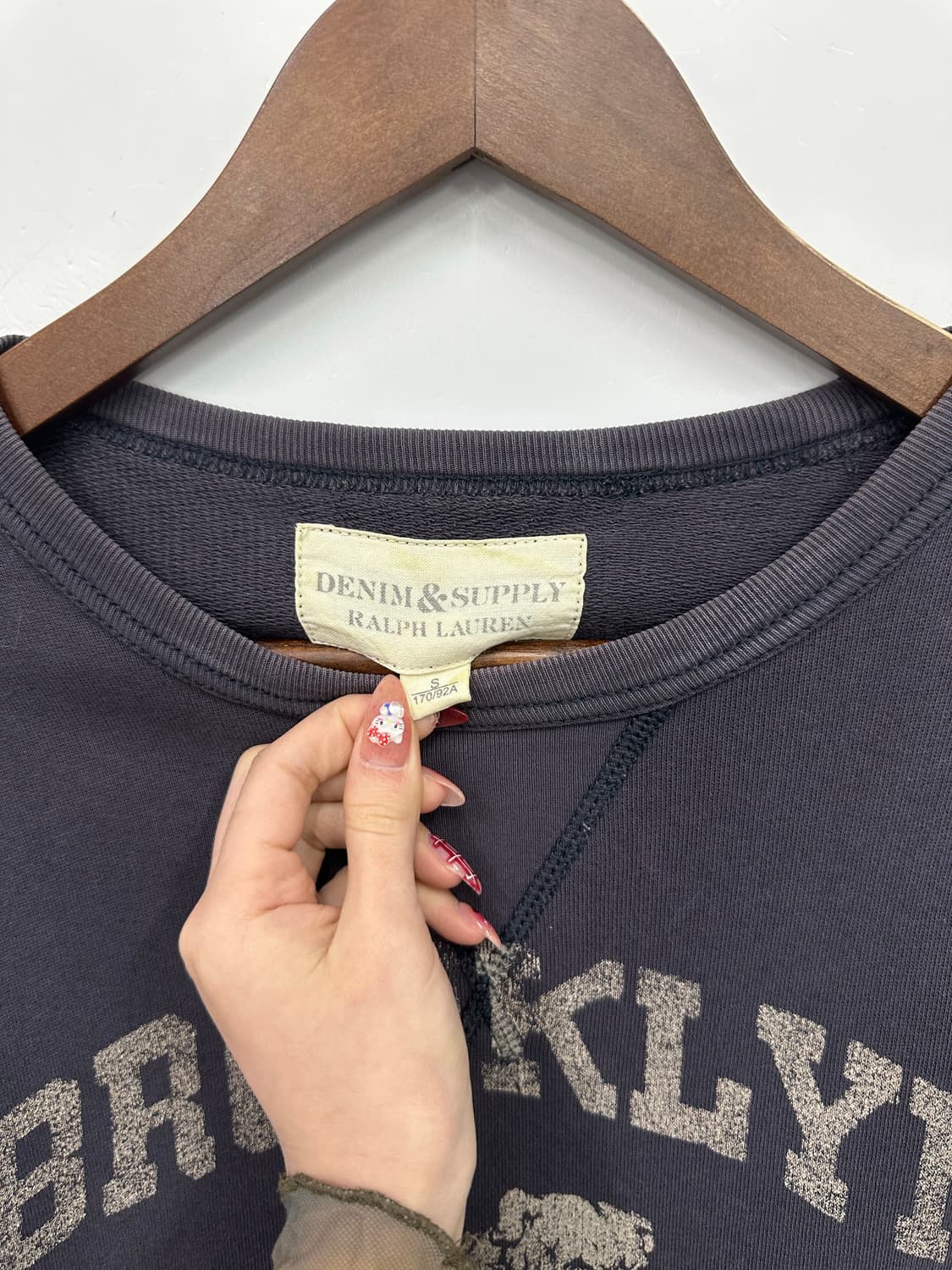 폴로 브루클린 불곡 스웨트 셔츠  상품이미지2