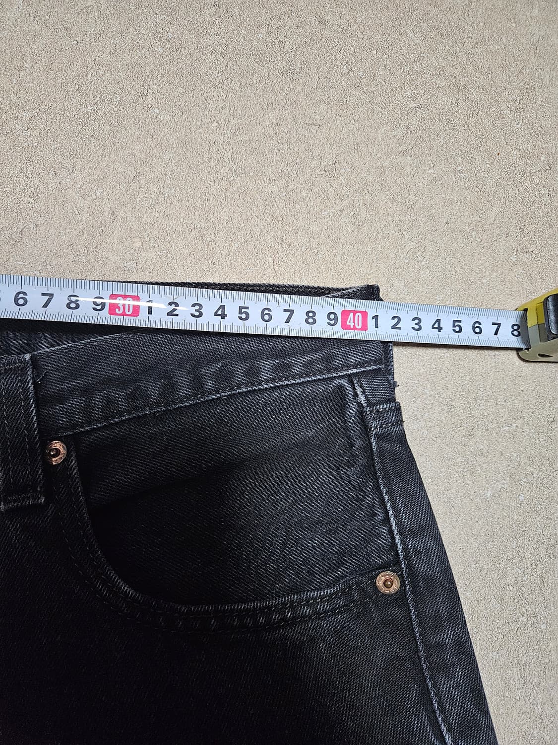00s levis 501 32x30 리바이스 블랙진 0660 상품이미지5